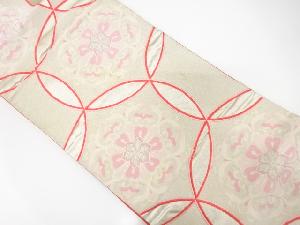 アンティーク　華紋織り出し袋帯（材料）